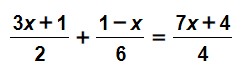 resolver ecuaciones primer grado 34